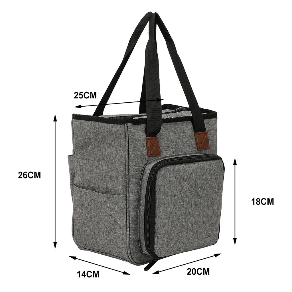 

Knitting Needles Sewing Set DIY Storage Bag Crochet Hooks Thread Yarn Storage Bag DIY Organizer Holder Wool Crochet Hooks