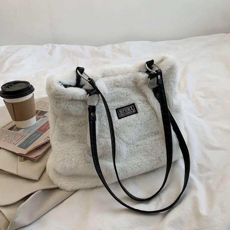 

New autumn and winter Plush bag for women 2020