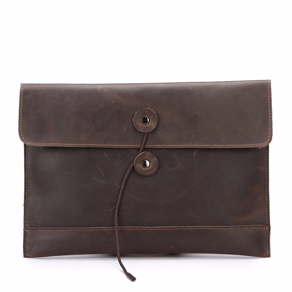 Роскошные брендовые Дизайнерские мужские винтажные сумки конверты Стильные