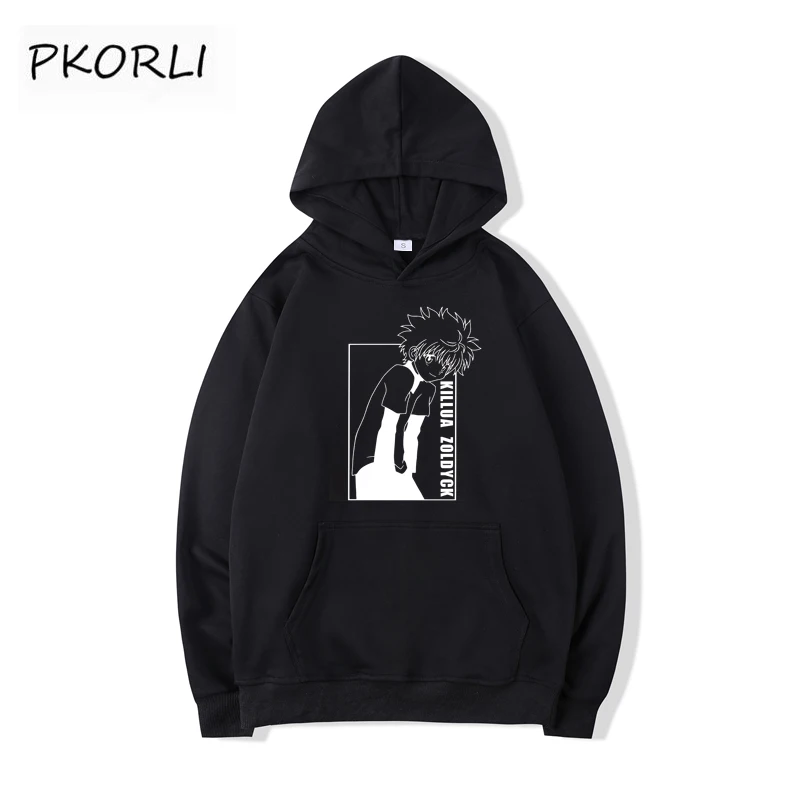 

Толстовки и свитшоты Hunter X Hunter Killua толстовки Killua Zoldyck пуловер толстовка с аниме одеждой манга вышла без одежды толстовки