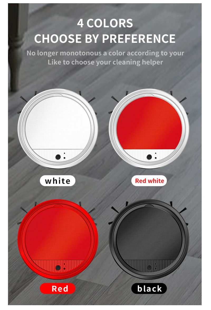 Автоматический беспроводной умный робот пылесос для дома с функциями сухая и