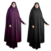 ramadan muslim women hooded long khimar hijab dress prayer garment jilbab abaya full cover eid gown abayas islamic clothes niqab