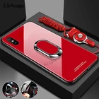 Магнитный держатель с кольцом-подставкой для Redmi 10 9A 9C Note 8T 7, мягкая рамка, задняя крышка для Redmi Note 11 Pro 10S