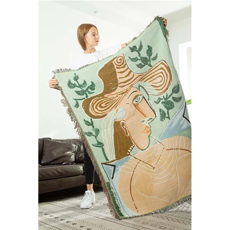 Гобелены в скандинавском стиле для спальни Пикассо абстрактная картина девочек