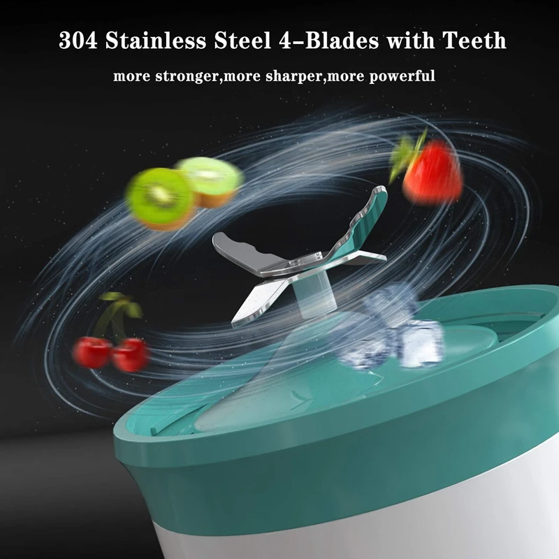 Portable Blender USB Personal Smoothie On-The-Go/Travel Beauty Milkshake Ice.Mini Blenders Processor Sh | Бытовая техника