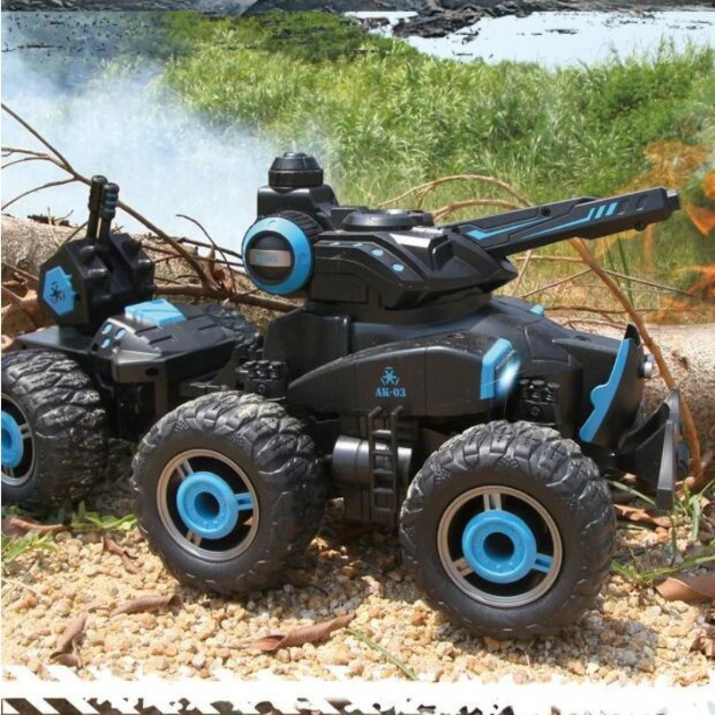2 4G шесть колес RC боевой танк модель Lanuch воды дистанционного управления Танк