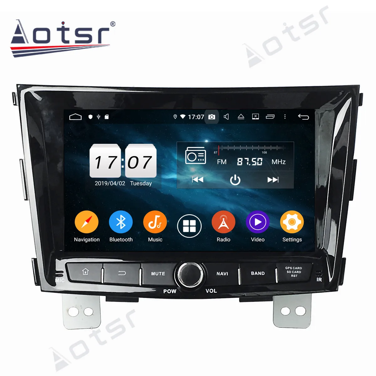 Для sangyong Tivolan 2014 2017 Android 10 Автомобильный мультимедийный dvd плеер 4G + 64GB PX6 Авто GPS