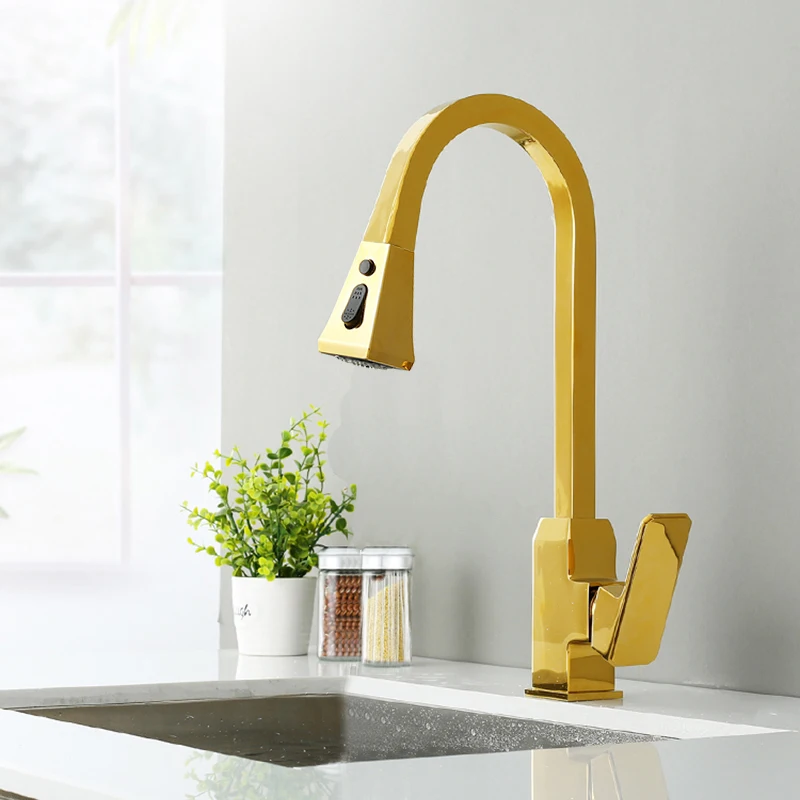 Кухонный смеситель кухонный кран с одним отверстием поворот на 360