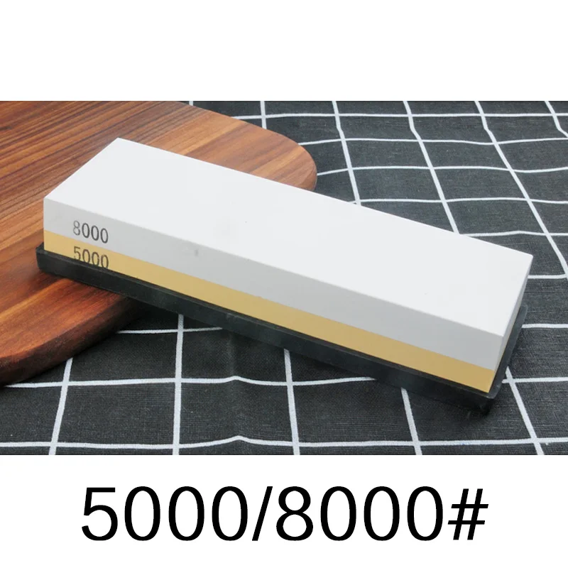 240 600 1000 3000 5000 8000 зернистость профессиональная точилка для ножей точильный камень шлифовальный камень - Цвет: 5000 8000 grit