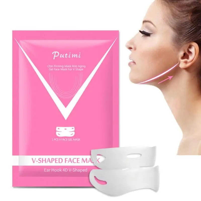 1 шт. маска для лифтинга лица v образная похудения средство удаления морщин и