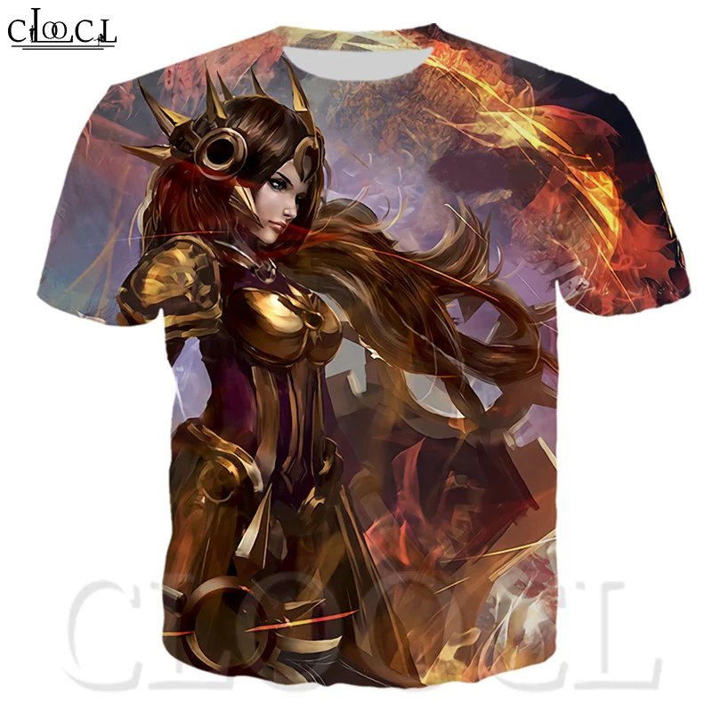 Футболка мужская/женская с 3d-принтом героев игры популярная повседневная