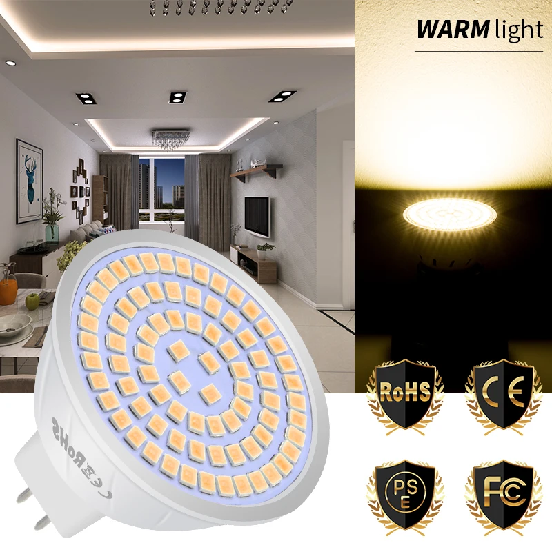 

GU10 Bulb LED Light E27 Spot Light E14 Bombilla 220V Focos Lamp LED Home Lighting Bulb 4W 6W 8W Energy Saving Lamps MR16 Ampoule