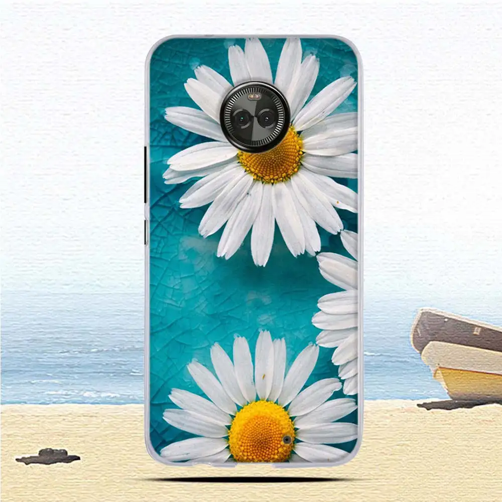 Мягкий силиконовый чехол для Motorola Moto X4 XT1900 X 2017 (4th gen) задняя крышка из ТПУ телефона