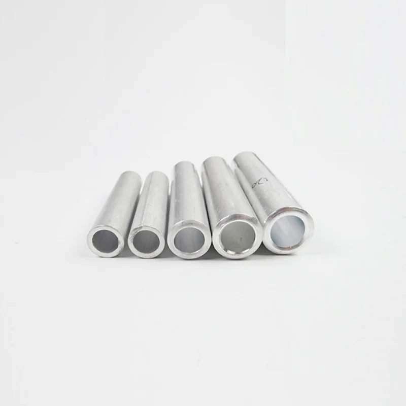 GL-70 70mm2 Aluminum Tube No Insulation Wire Cable Terminal Hole Passing Connector Sleeve Lug Crimp Factory Direct | Обустройство
