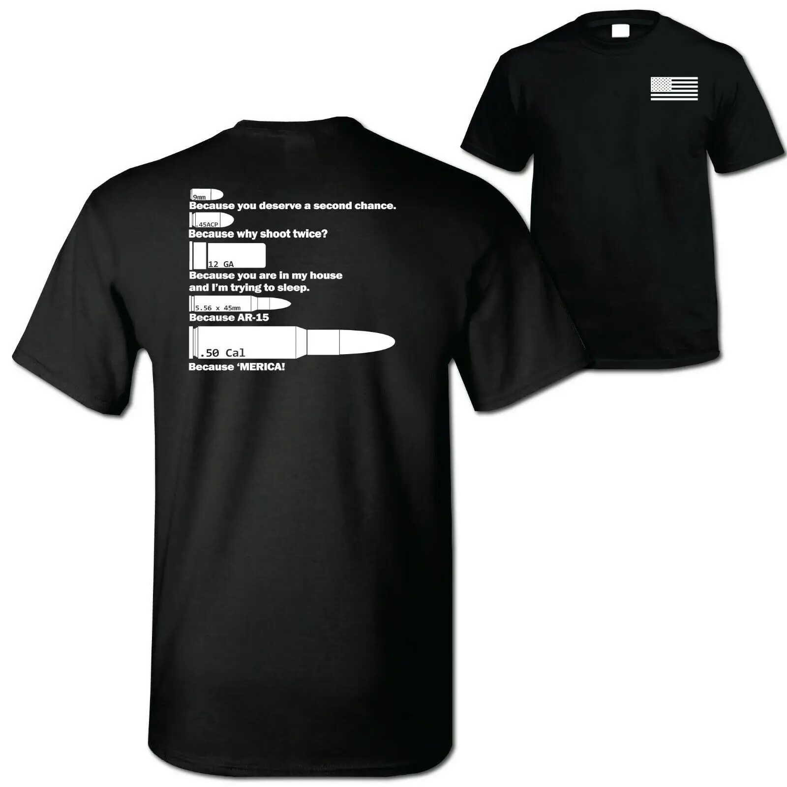 Схема боеприпасов футболка S 3X 2nd американский флаг армейский пистолет смешная