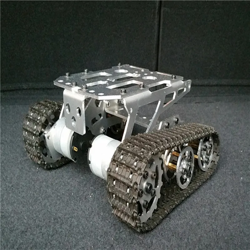 Tank chassis intelligent car crawler chassis tank robot robot chassis metal motor