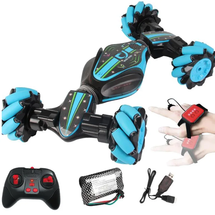 2 4 ГГц 4WD RC трюк автомобиль бездорожье скалолазание игрушки светильник