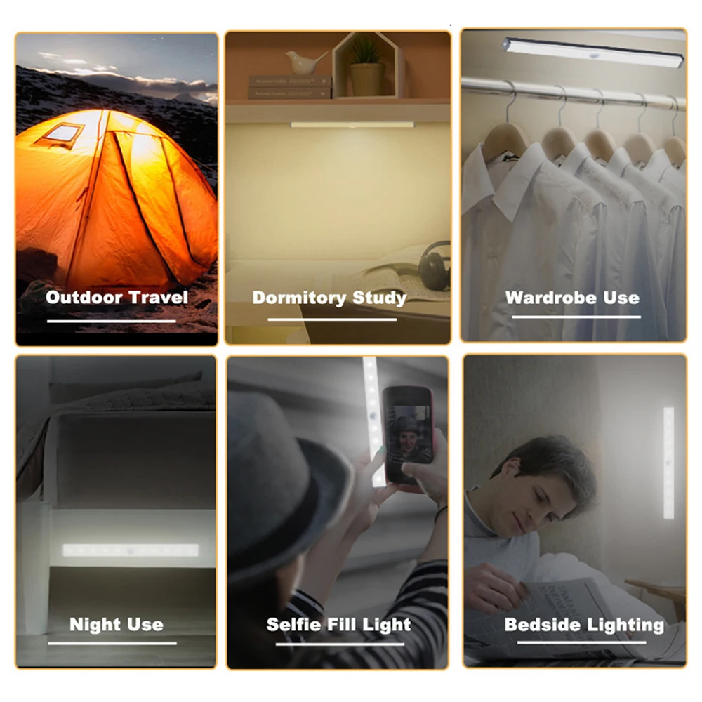 Беспроводной светодиодный ночной Светильник s Украшения в спальню светильник