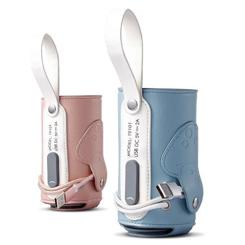 Грелка для бутылочек кормления с usb зарядкой постоянная температура подогрев