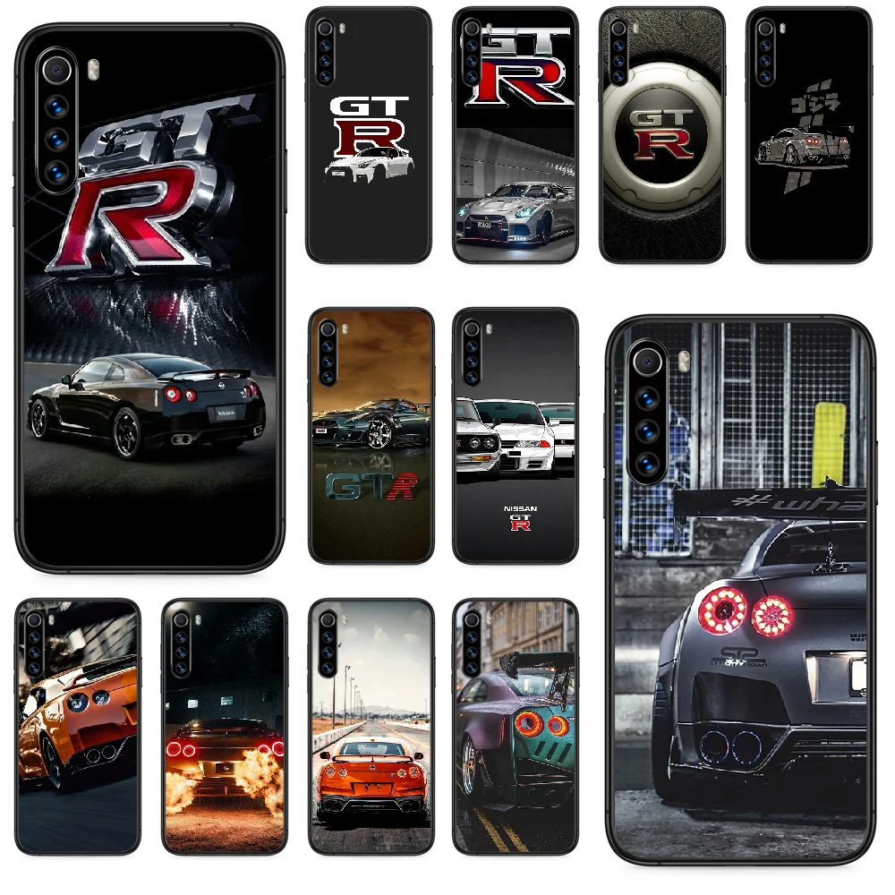 Классный чехол для телефона GTR Xiaomi Redmi Note 4A 4X 5 6 6A 7 7A 8 8A 4 5A 8T Plus Pro черный мягкий