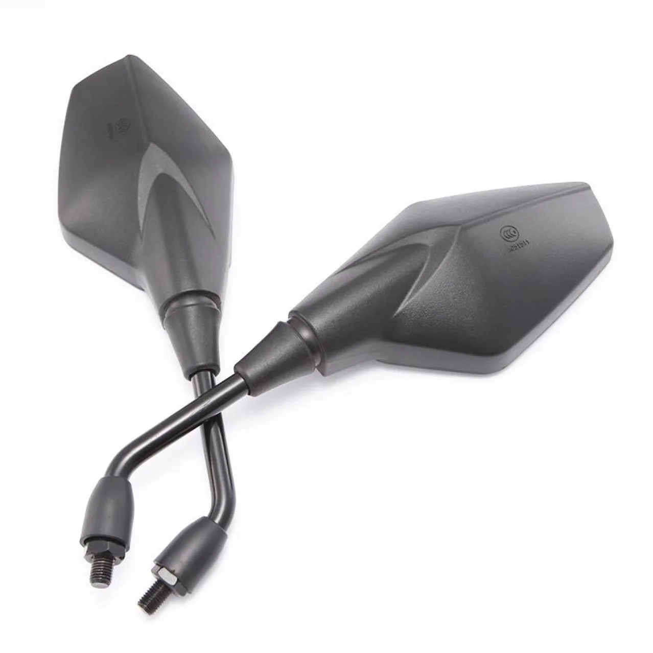 Черное зеркало на заказ M10 боковые зеркала мотоциклетное универсальное заднего