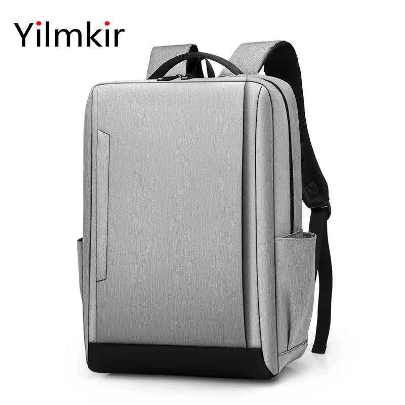 

Повседневный вместительный классический универсальный рюкзак для студентов, модная деловая мужская сумка для ноутбука, популярный дорожн...