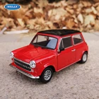 Welly 1:24 Mini Cooper 1300 Красный автомобиль из сплава Модель автомобиля Моделирование украшения автомобиля коллекция подарок игрушка Литье модель мальчик