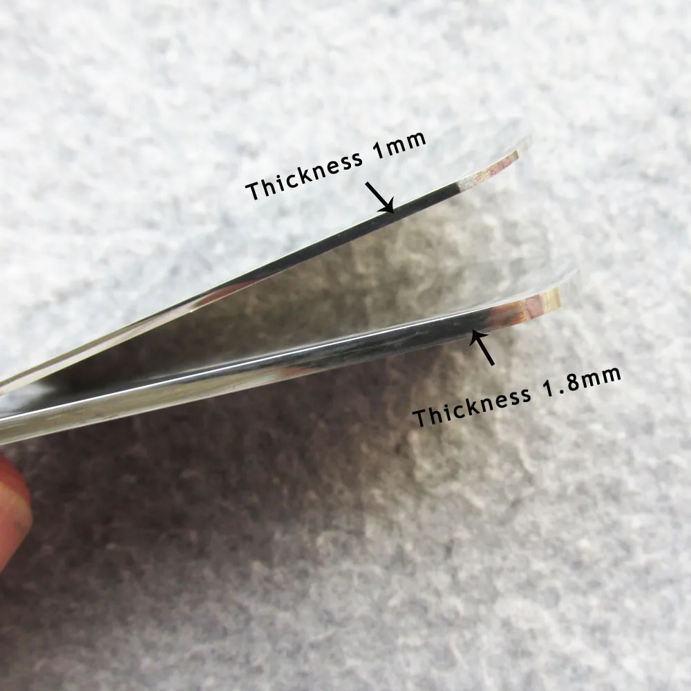 50X28X1mm нержавеющая сталь армейские зеркальные бирки для собак полированная
