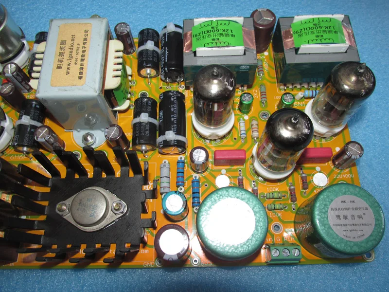 6N1 трубчатый усилитель платы трансформатора вход трансформатор 600 Ом Выходная