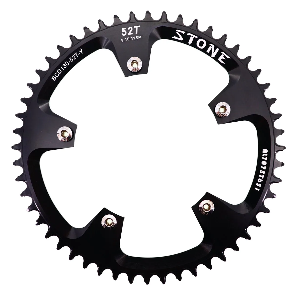 Каменная цепь 130 BCD для sram Красный для shimano 5700 6700 Овальный Круглый 38 40 42 44 46 48 52 58T 60T шоссейная велосипедная цепь 130bcd