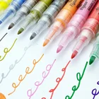 Маркеры для рисования акриловыми красками, 28 цветов, 0,7 мм, одиночные художественные маркеры для керамики, стекло Rock, фарфора, кружки, дерева, ткани, Канва товары для рукоделия