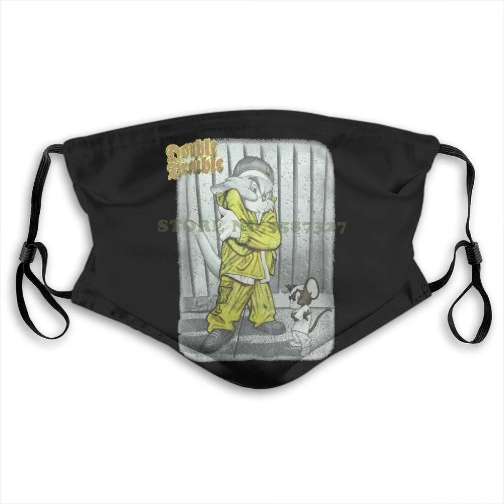 

Стирающаяся маска для лица в стиле хип-хоп с большими отверстиями