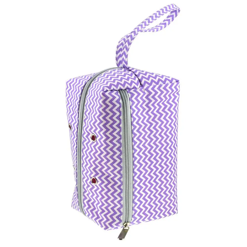 Multifunctional Durable Canvas Storage Bag With Large Compartment For Knitting Needles Yarns Crochet Hooks Perfect Organizer Bag