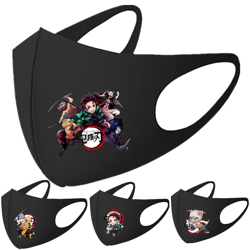 

Кавайная Зимняя Маска для лица для косплея из фильма «Клинок-Демон»