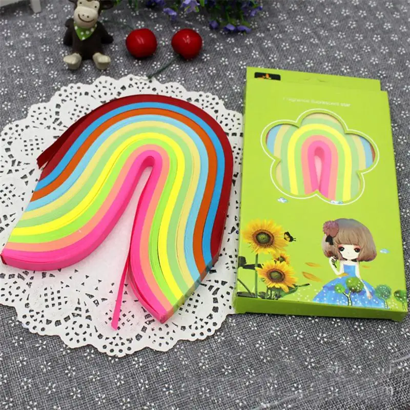 10 коробок бумага для рукоделия Скрапбукинг крафт ручная работа цветная звезда