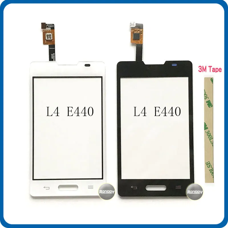Сменный высококачественный сенсорный экран 3 7 дюйма для LG Optimus L4 2 II E440 и Dual E445