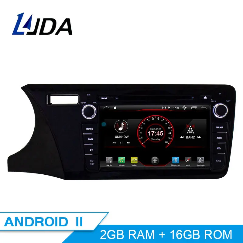 Автомагнитола Carplay DSP 2 Din Android 11 0 для Honda CITY 2014 2015 2016 Wi-Fi автомобильный
