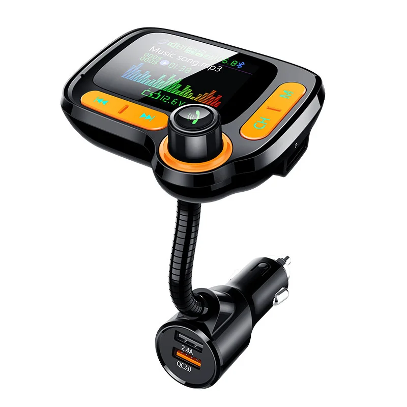 

Автомобильный MP3-плеер C86, Bluetooth-трансмиттер с большим цветным экраном
