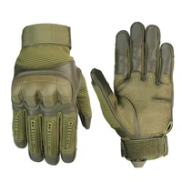 tactical military gloves full finger touch screen rubber hard knuckle gloves paintball airsoft bicycle shooting combat gloves