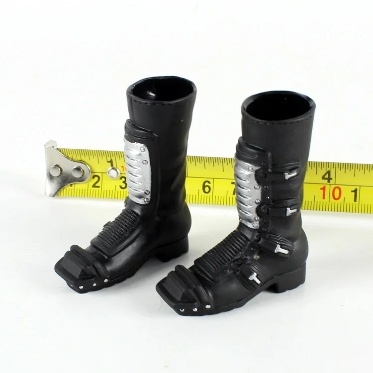 

1/6 Scale Male Black Short Boots Model for 12''Figures Body Accessories DIY