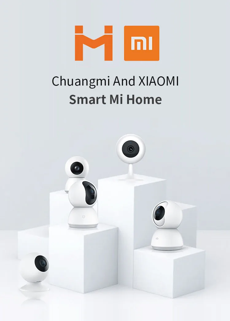 Умная Молодежная камера Xiaomi Mijia chuang mi веб 1080P Wi Fi наклон в двух плоскостях ночное
