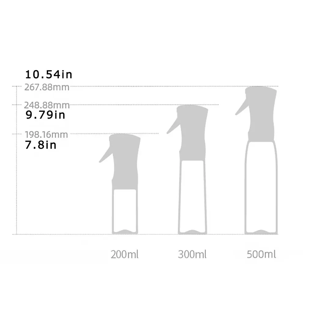 

300ml Multi-purpose Practical Super Fine Mist Continuous Spray Bottle Gardening Watering Flower Hairdressing Watering Can