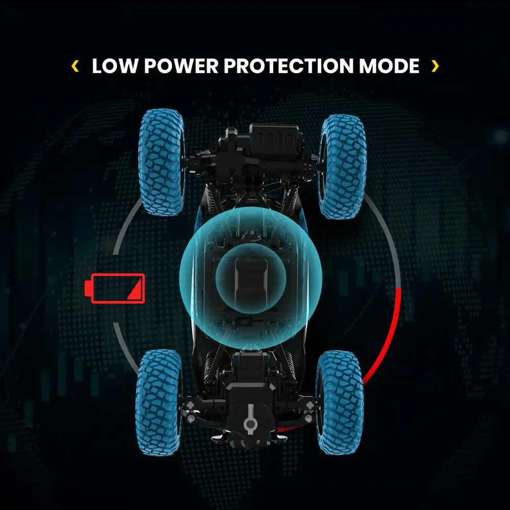 DEERC DE32 RC Car 2 4 ГГц пульт дистанционного управления внедорожные грузовики