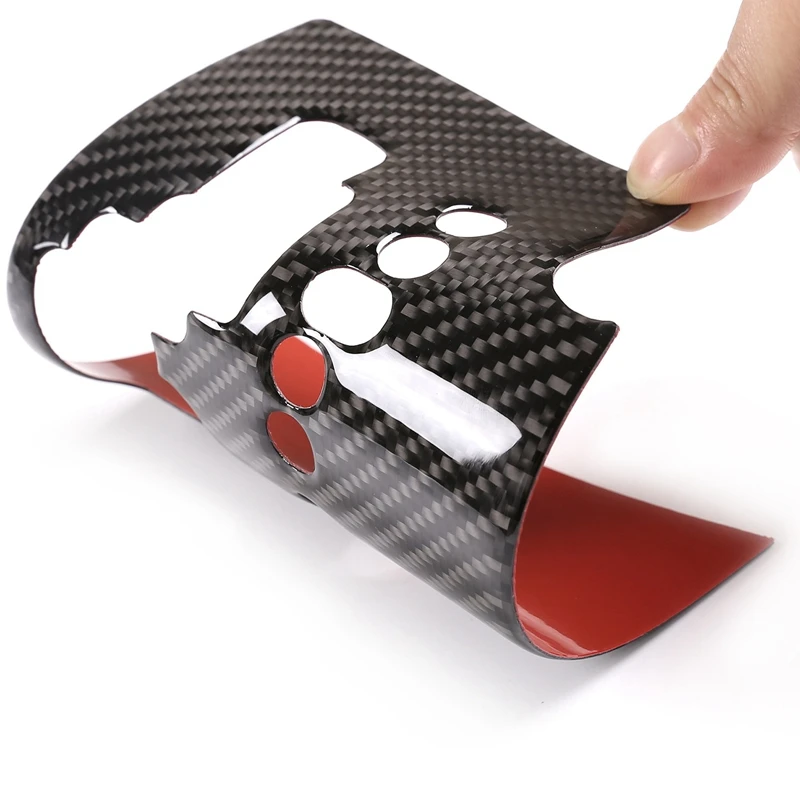 

1 Pcs Car Gear Shift Panel Trim Cover Frame Decal & 1 Pcs Central Control Air Vent Cover Trim Decor Sticker
