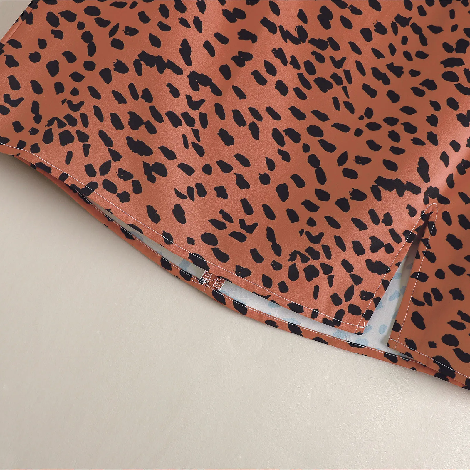 

Faldas estampadas informales para Mujer, minifaldas cortas de cintura alta, ajustadas A la cadera, veraniegas