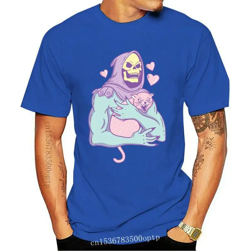 

New Skeletor Hug The Cat T-Shirt