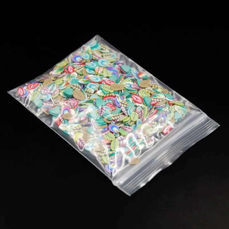 1000 шт. Высокое качество 3D перо Полимерная глина Фрукты нарезанные мягкие