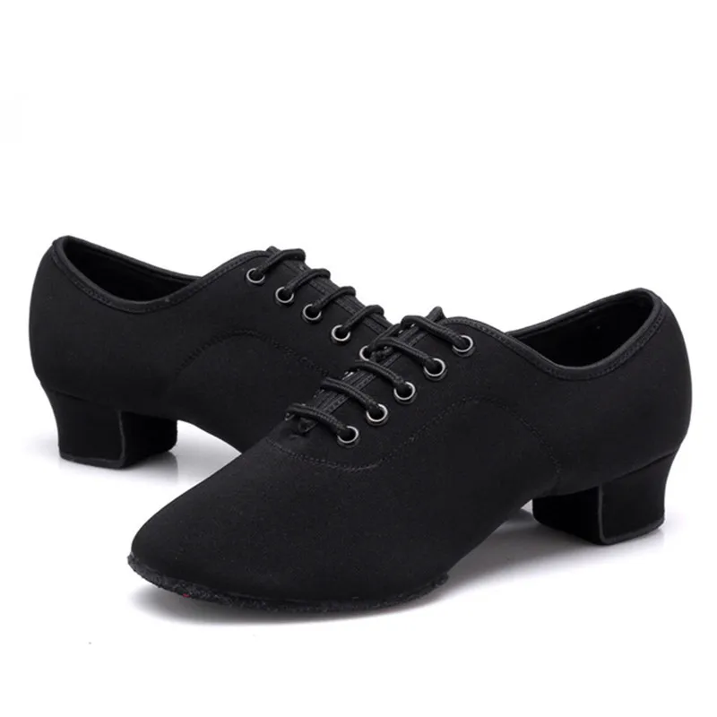 EU26-40 Low Heel Ballroom Napped Split sole Practice Dance Shoes Women's Oxford upper Modern Kids Teacher Standard | Спорт и