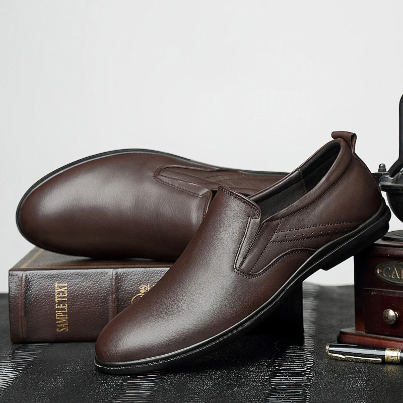

Sports Casual Shoes Casual Shoes Man Fashion Men Black 2020 Leather Shoe For Mens Hot Sale Zapatos Hombre Men's Loafers