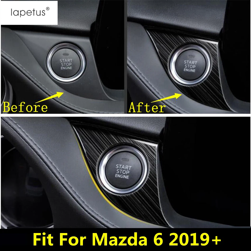 Аксессуары Lapetus подходящие для Mazda 6 2019 2020 система запуска двигателя без ключа